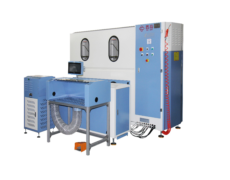 High Speed Automatic Down & Fiber Filling Machine SCR-2P-12G